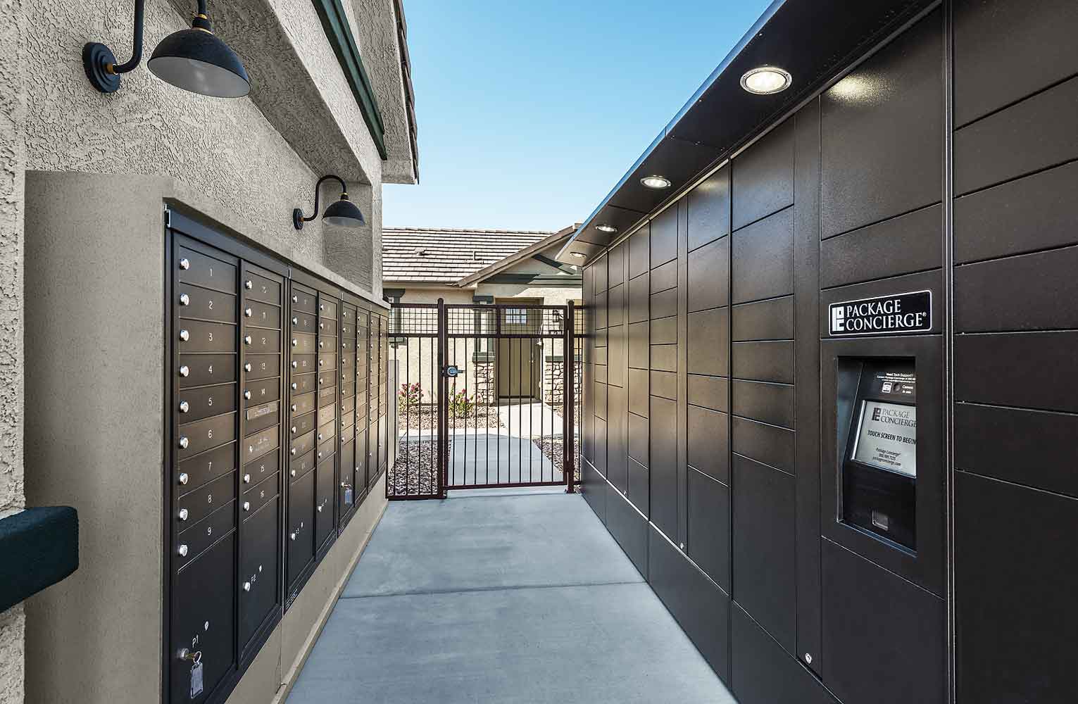 Mail Center at Village at Pioneer Park Apartments in Peoria, AZ