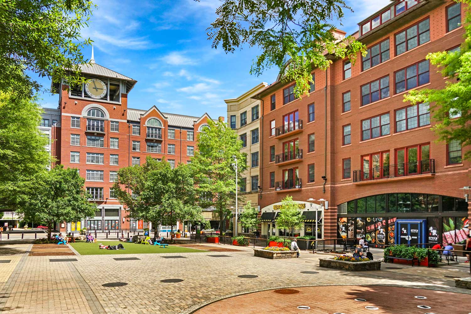Rockville Town Square is 10 minutes from Village Square West Apartments