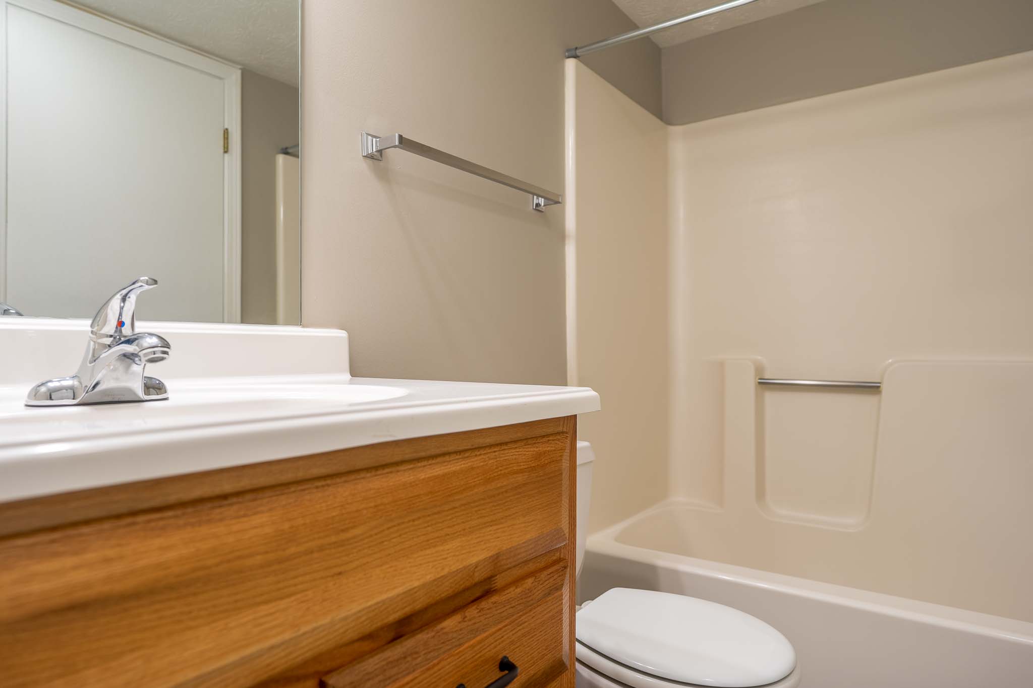 Refined Bathroom at Village Walk Apartments in Webster, New York 