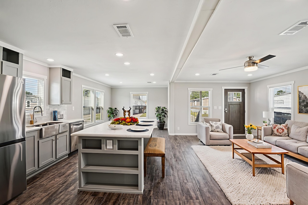 Floor plan layout for New Moon - For Sale - $72,995