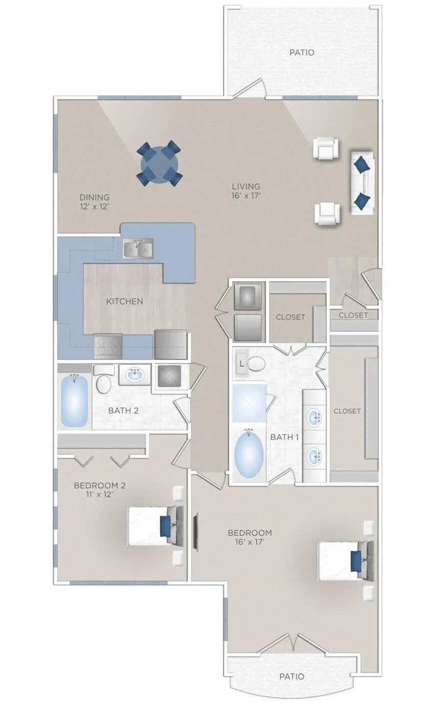 Floor plan layout for Stargaze