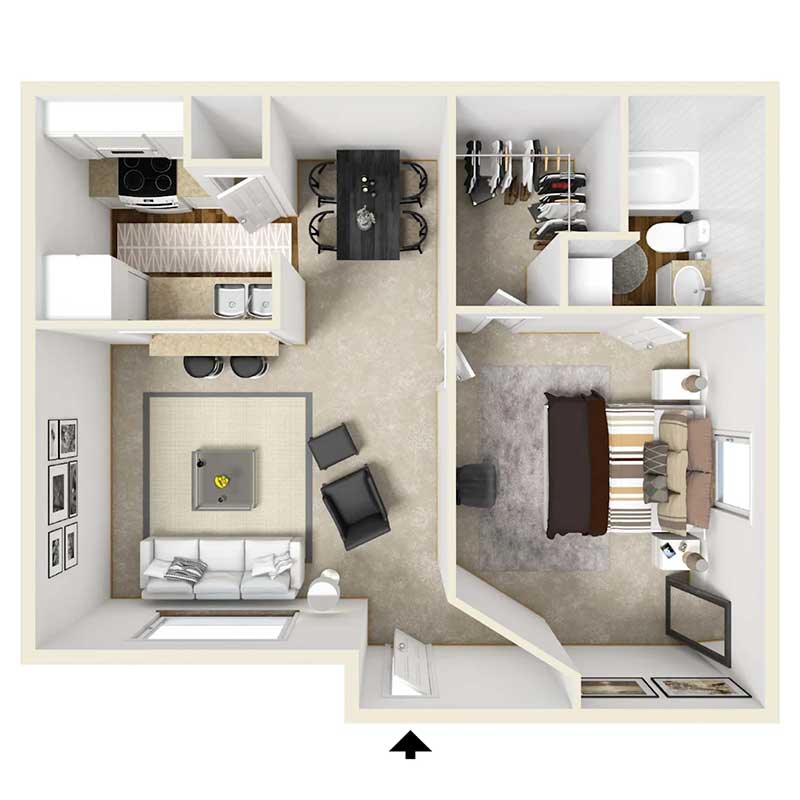 Informative Picture of 1 Bed