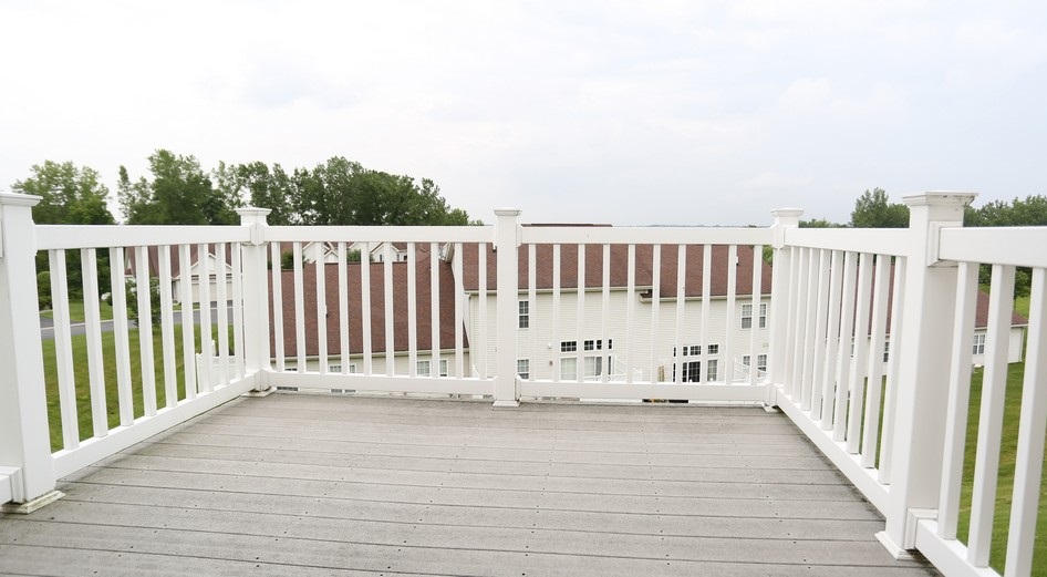 Private Patio or Deck at Waterview Townhouse Apartments in Webster, NY