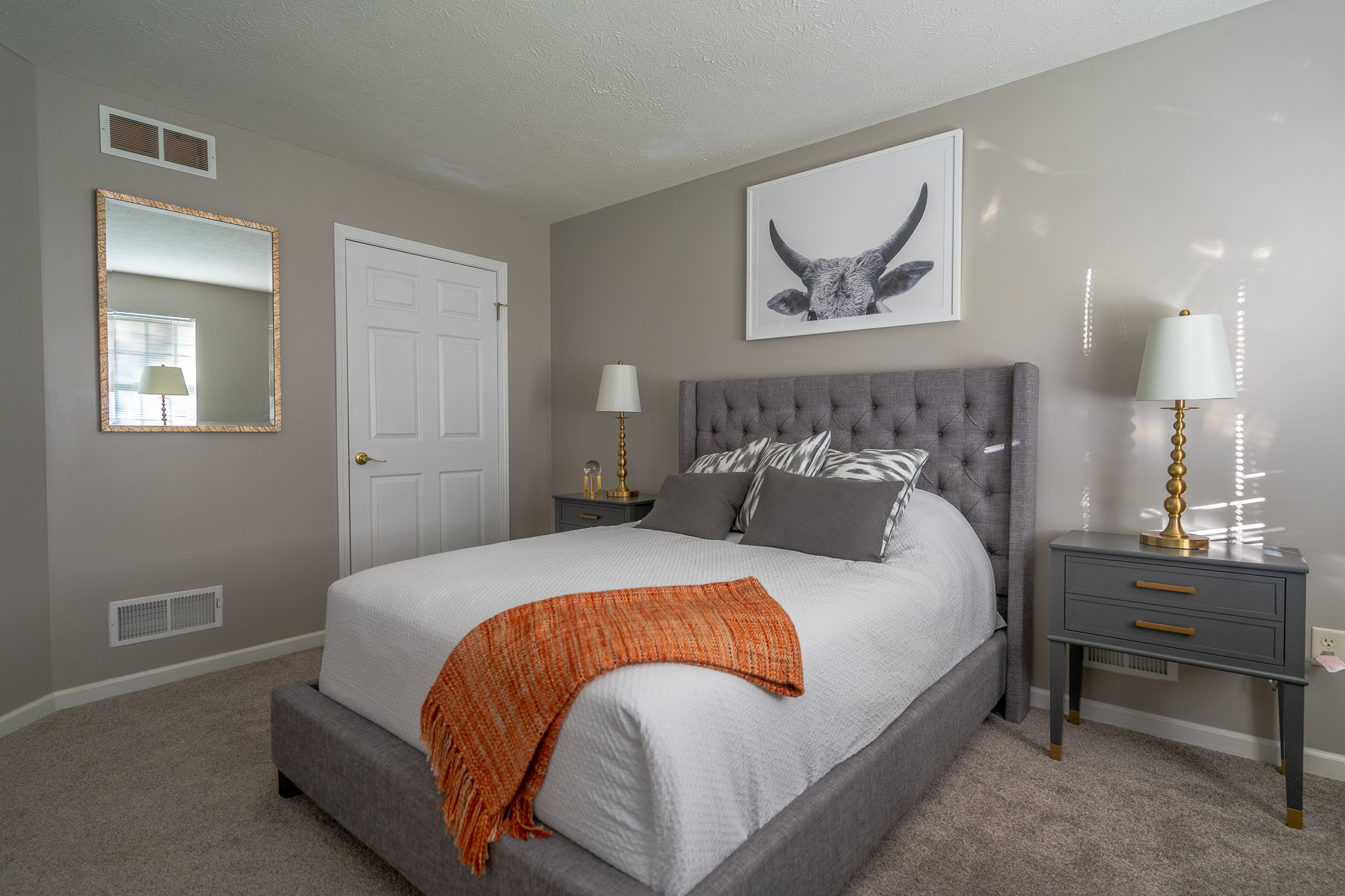 Master Bedroom at Waterview Townhouse Apartments in Webster, NY