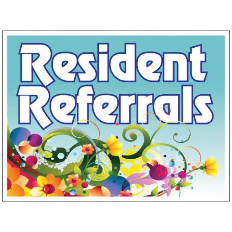 Resident Referral Program Cover Photo