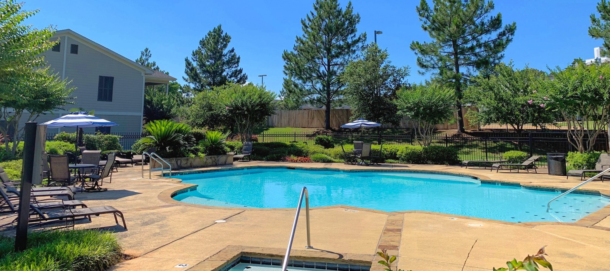 Community Lap Pool with Spacious Sundeck