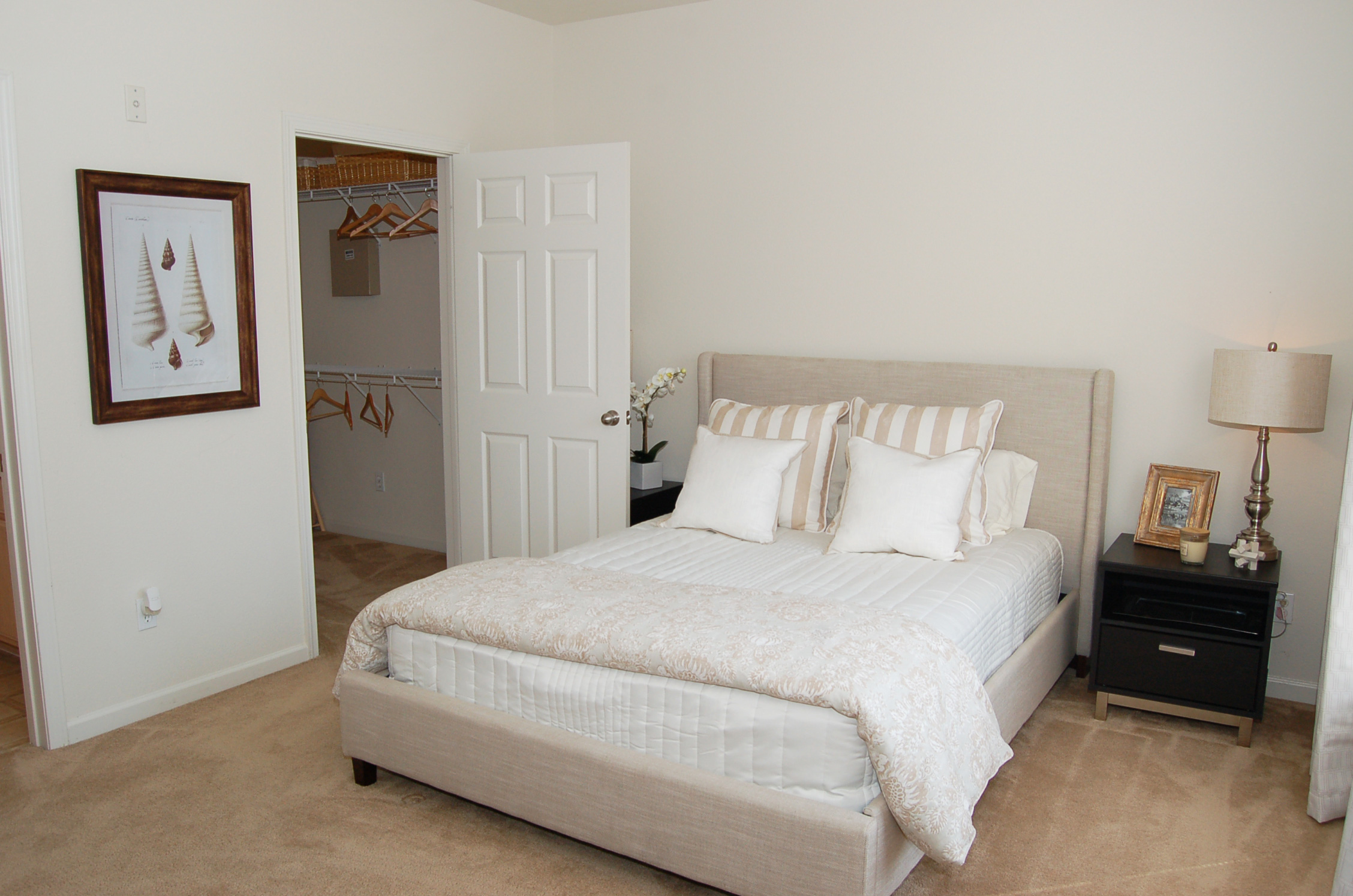 Bedroom with Walk In Closet and En Suite Bathroom