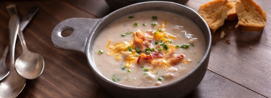 Warm Your Insides with This Smokey Cauliflower Bacon Soup Recipe  Cover Photo