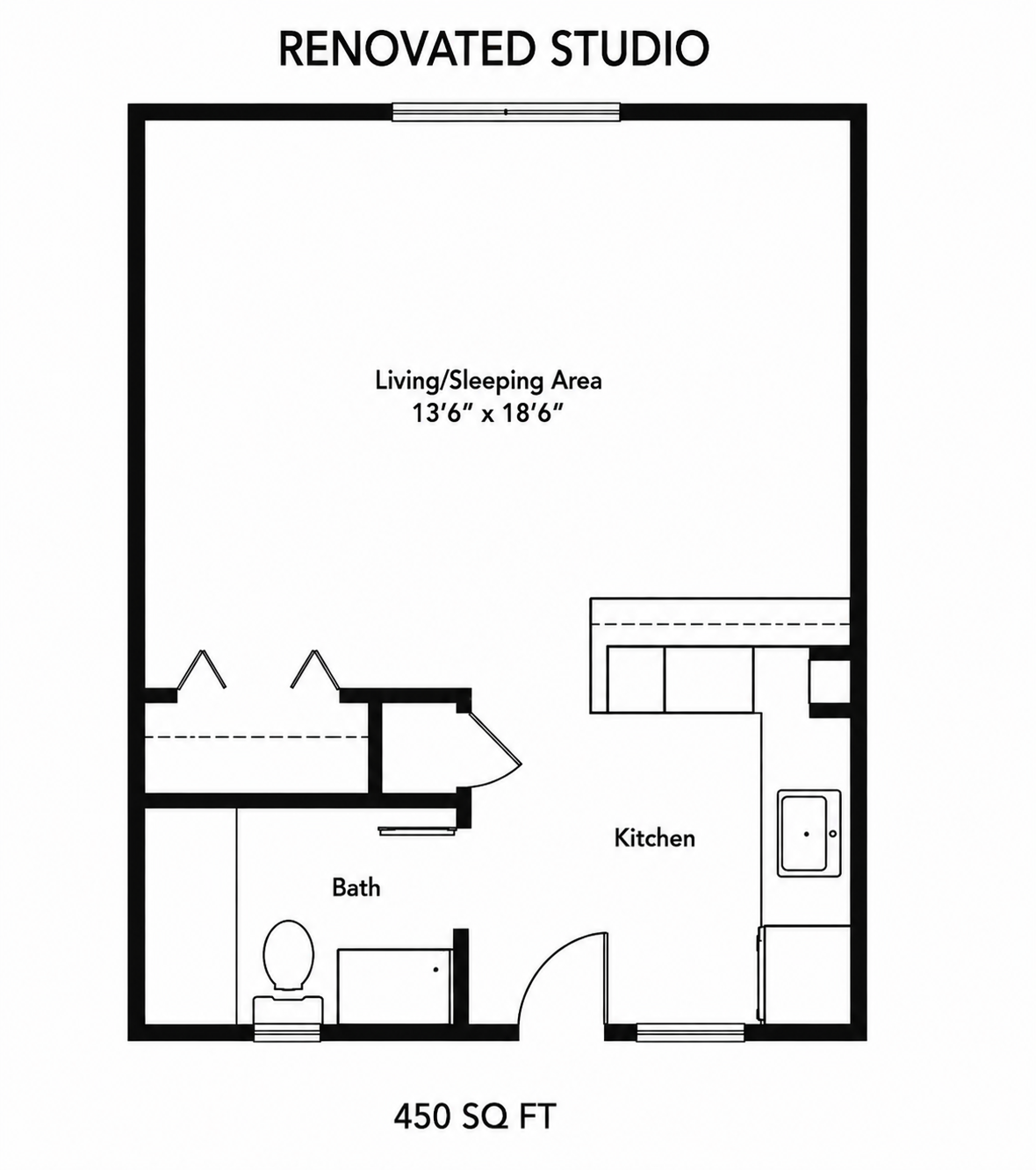 Image of EMBASSY - Renovated Studio