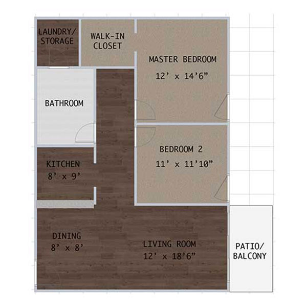 Image of Westshore - 2X1 Renovated WD Quartz