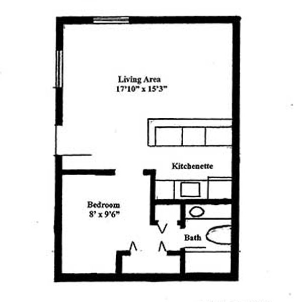 Image of Westshore- Studio w/Nook