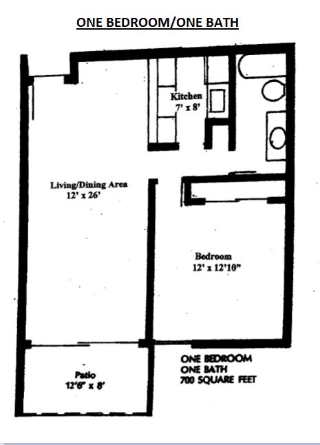 Floorplan - Westshore A1 image
