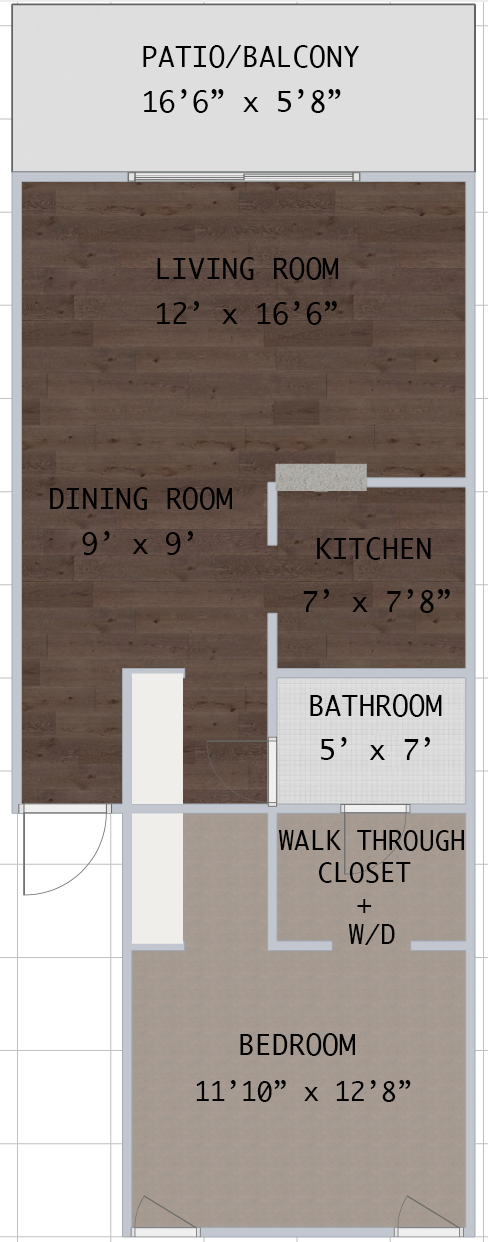 Floorplan - Westshore B1 image
