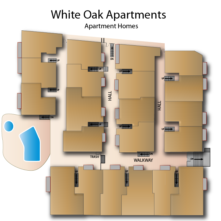 White Oak Apartments Site Plan