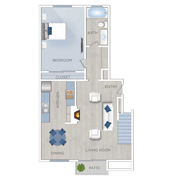 Floor plan layout for C2.2