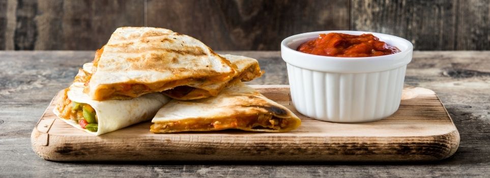 Get Your Dinner Menu on Point with This Tex-Mex-Style Chicken Quesadilla Recipe  Cover Photo