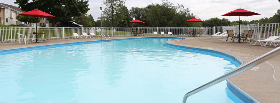 Swimming Pool at Willow Pond Apartments