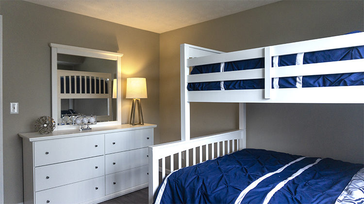 Lovely Bedroom Interiors at Willow Pond Apartments