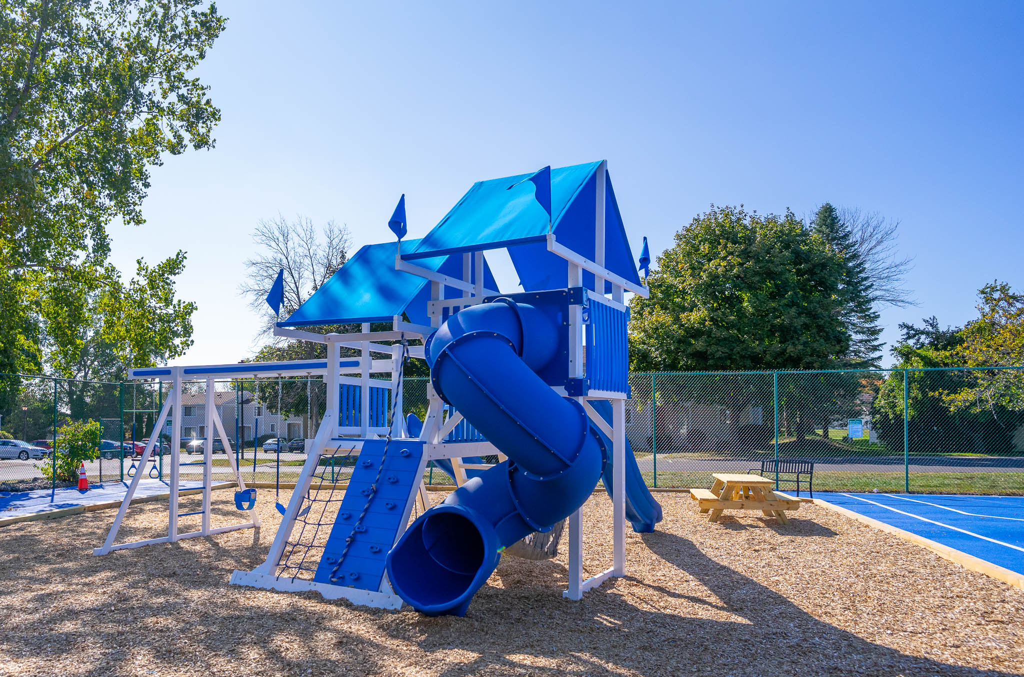 Playground at Willow Pond Apartments in Penfield, New York