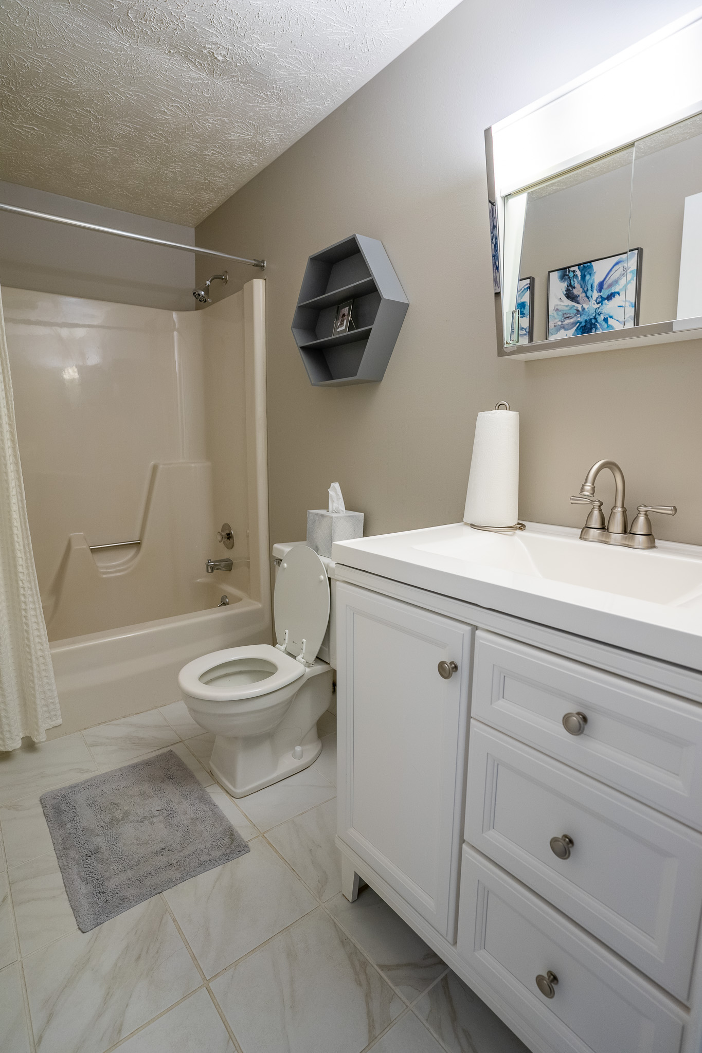 Refined Bathroom at Willow Pond Apartments in Penfield, New York