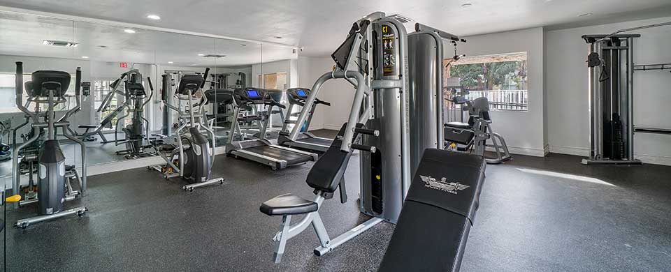 Fitness Center at Windsor Forest Apartments
