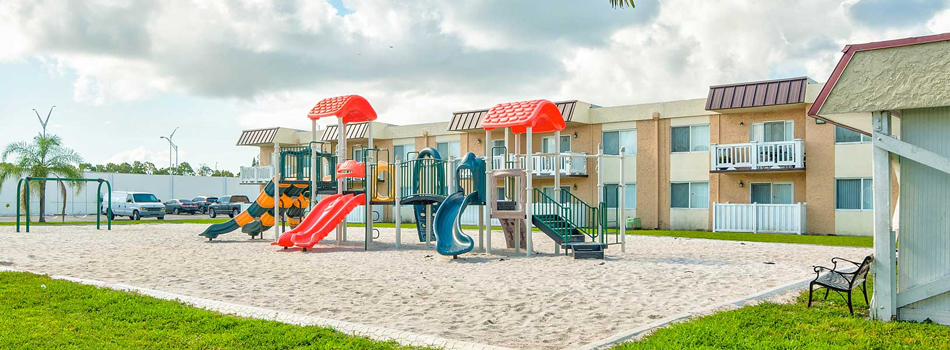 Spacious Children's Playground at Windsor Forest Apartments