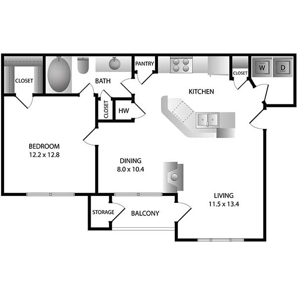 Windward Place Apartments - Apartment 07405