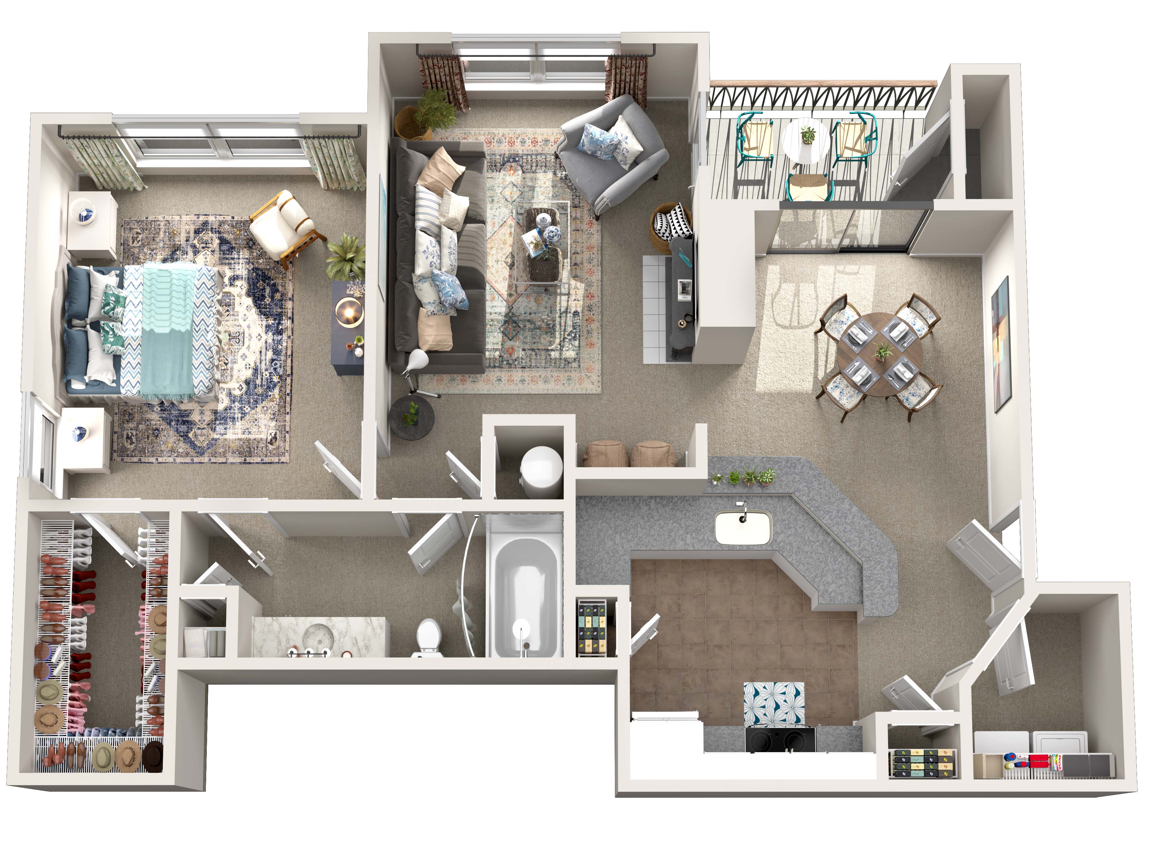 Windward Place Apartments - Floorplan - A2