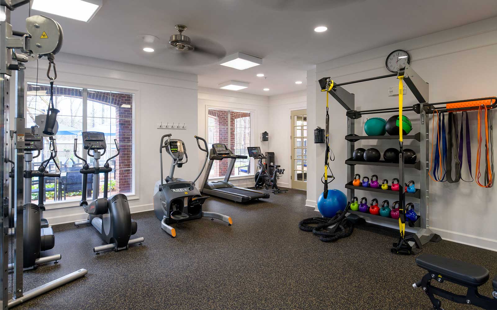 State-Of-The-Art Fitness Center at Windward Place Apartments