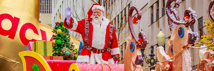 Get Your First Glimpse of Santa Claus During This Neighborhood Christmas Parade  Cover Photo