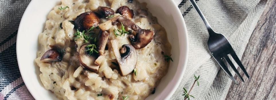 Looking to Switch Up Your Usual Go-To Recipes? This Mushroom Risotto Should Do the Trick! Cover Photo