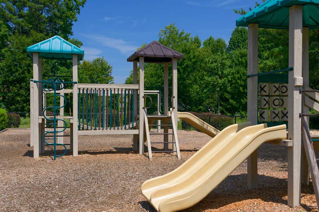 Fun-Filled Playground Area at Woodhaven at Park Bridge Apartments